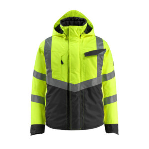 MASCOT® Hastings Regen SAFE SUPREME Winterjacke - Hi-vis Gelb/Schwarz