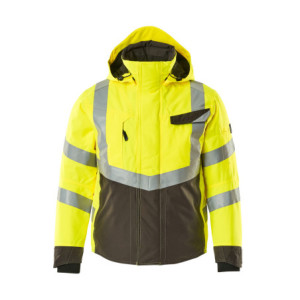 MASCOT® Hastings Regen SAFE SUPREME Winterjacke - Hi-vis Gelb/Dunkelanthrazit