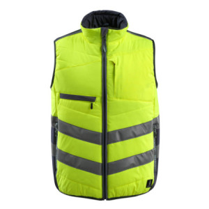 MASCOT® Grimsby SAFE SUPREME Winterweste - Hi-vis Gelb/Schwarzblau