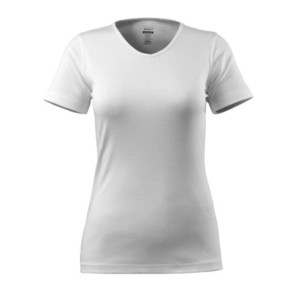 MASCOT® Nice Damen CROSSOVER T-Shirt - Weiß