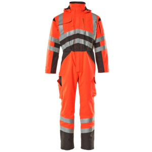 MASCOT® Safara Regen SAFE YOUNG Winteroverall - Hi-vis Rot/Dunkelanthrazit