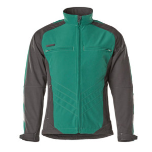 MASCOT® Dresden UNIQUE Soft Shell Jacke - Grün/Schwarz
