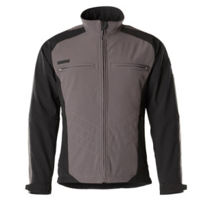 MASCOT® Dresden UNIQUE Soft Shell Jacke - Anthrazit/Schwarz