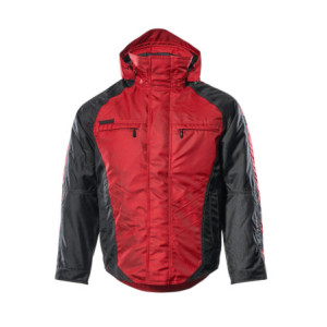 MASCOT® Frankfurt UNIQUE Winterjacke - Rot/Schwarz