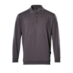 MASCOT® Trinidad CROSSOVER Polo-Sweatshirt - Anthrazit