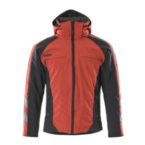MASCOT® Darmstadt UNIQUE Winterjacke - Rot/Schwarz