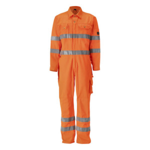 MASCOT® Utah SAFE CLASSIC Overall mit Knietaschen - Hi-vis Orange