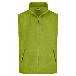 James & Nicholson Fleece Vest lime-green