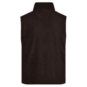 James & Nicholson Fleece Vest brown