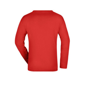 James & Nicholson Men's Long-Sleeved Medium red