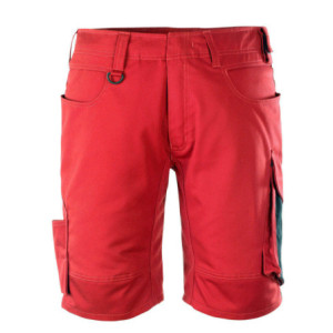 MASCOT® Stuttgart UNIQUE Shorts - Rot/Schwarz