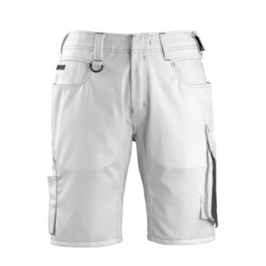 MASCOT® Stuttgart UNIQUE Shorts - Weiß/Dunkelanthrazit