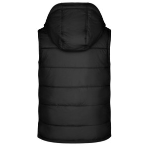 James & Nicholson Men's Padded Vest black