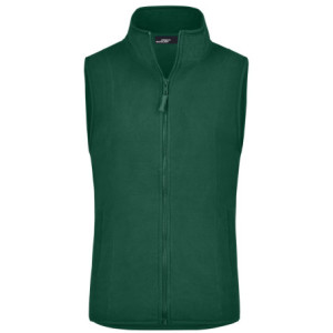 James & Nicholson Girly Microfleece Vest dark-green