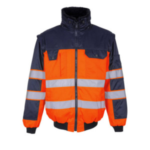 MASCOT® Livigno SAFE IMAGE Pilotjacke - Hi-vis Orange/Marine