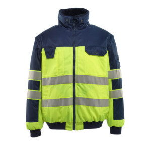 MASCOT® Livigno SAFE IMAGE Pilotjacke - Hi-vis Gelb/Marine