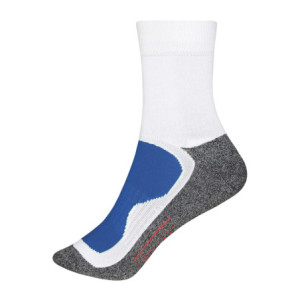 James & Nicholson Sport Socks white/royal