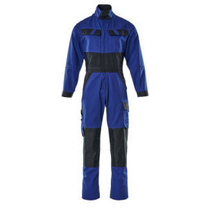 MASCOT® Wallan LIGHT Overall mit Knietaschen - Kornblau/Schwarzblau