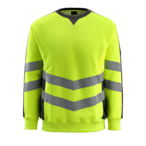 MASCOT® Wigton SAFE SUPREME Sweatshirt - Hi-vis Gelb/Schwarz