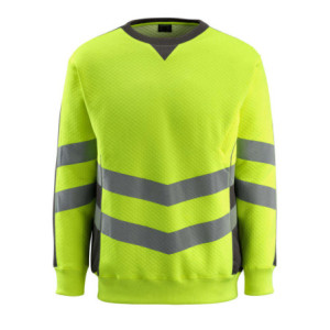 MASCOT® Wigton SAFE SUPREME Sweatshirt - Hi-vis Gelb/Dunkelanthrazit