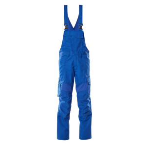 MASCOT® ACCELERATE Latzhose mit Knietaschen - Azurblau