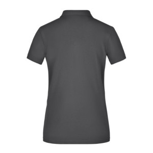 James & Nicholson Ladies' Plain Polo graphite/graphite-white