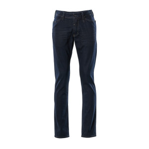 MASCOT® Manhattan FRONTLINE Jeans - Gewaschener dunkelblauer Denim