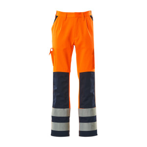 MASCOT® Olinda SAFE COMPETE Hose mit Knietaschen - Hi-vis Orange/Marine