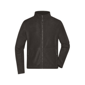 James & Nicholson Men's Fleece Jacket dark-grey