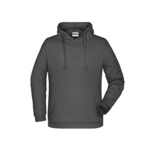 James & Nicholson Men's Promo Hoody graphite