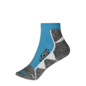James & Nicholson Sport Sneaker Socks bright-blue/white