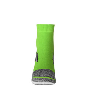 James & Nicholson Sport Sneaker Socks bright-green/white