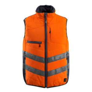 MASCOT® Grimsby SAFE SUPREME Winterweste - Hi-vis Orange/Schwarzblau