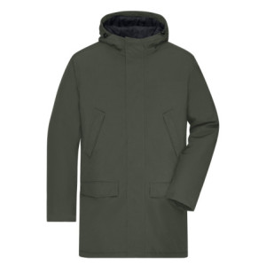 James & Nicholson Men's Business Parka olive-green