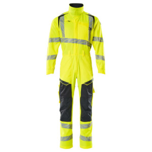 MASCOT® ACCELERATE SAFE Overall mit Knietaschen - Hi-vis Gelb/Schwarzblau