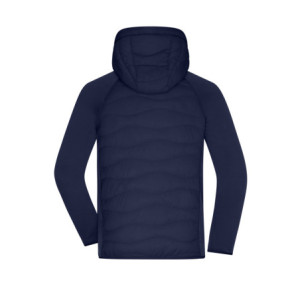 James & Nicholson Men's Hybrid Jacket navy/navy