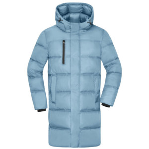 James & Nicholson Men's Winter Short Coat milky-blue