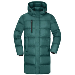 James & Nicholson Men's Winter Short Coat smoky-green
