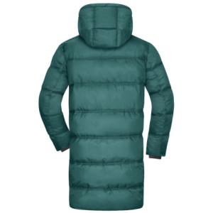 James & Nicholson Men's Winter Short Coat smoky-green