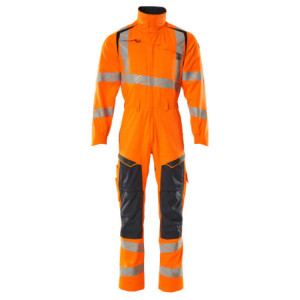 MASCOT® ACCELERATE SAFE Overall mit Knietaschen - Hi-vis Orange/Schwarzblau