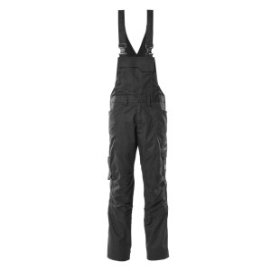 MASCOT® Accelerate Latzhose, Knietaschen, Stretch-Einsätze - Schwarz