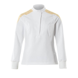 MASCOT® Food & Care Schlupfkasack, Damen, ULTIMATE STRETCH - Weiß/Currygelb