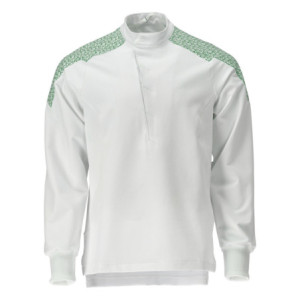 MASCOT® Food & Care Schlupfkasack, ULTIMATE STRETCH - Weiß/Grasgrün