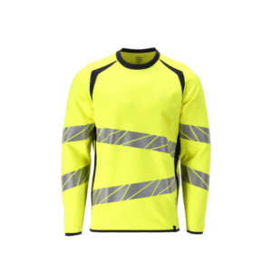 MASCOT® Ac.Multisafe Sweatshirt, moderne Passform - Hi-vis Gelb/Schwarzblau