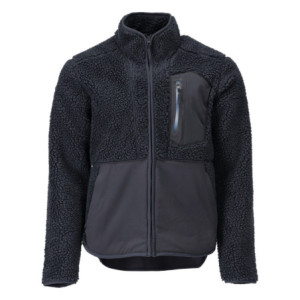 MASCOT® Customized Faserpelz Jacke mit Reißverschluss - Schwarzblau
