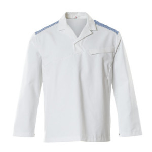 MASCOT® Food & Care Schlupfkasack - Weiß/Azurblau