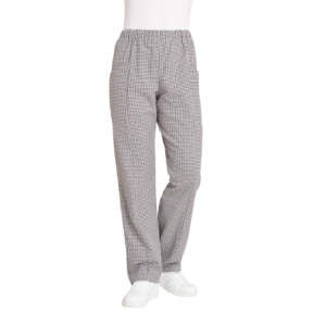 Leiber Hose - schwarz/weiß