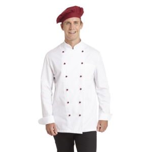 Leiber Kochjacke - weiß