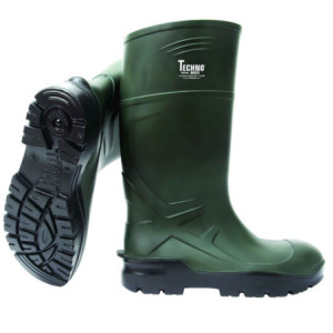 TECHNO BOOTS PU WELLINGTON S5 GRÜN/SCHWARZ