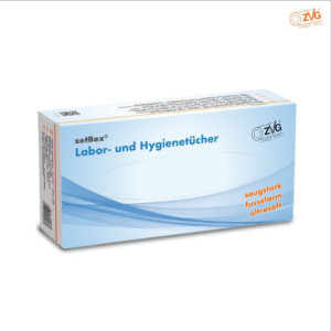 Labor- und Hygienetücher, 2-lagig, weiß